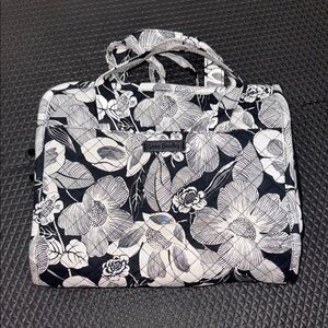 Vera Bradley Black and White Floral Travel Bag